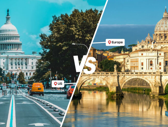 How Big Is Europe Compared To The US