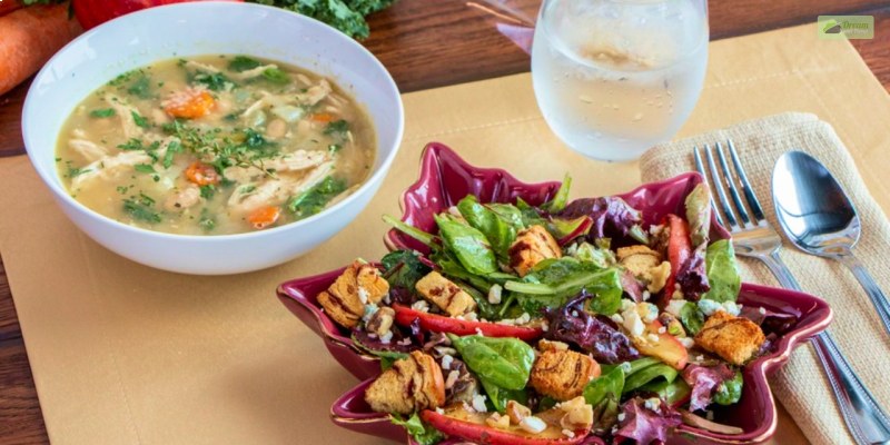 Salads, Soups, Potato