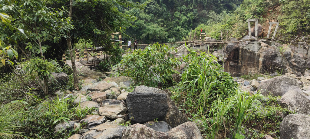 the Bamboo bridges