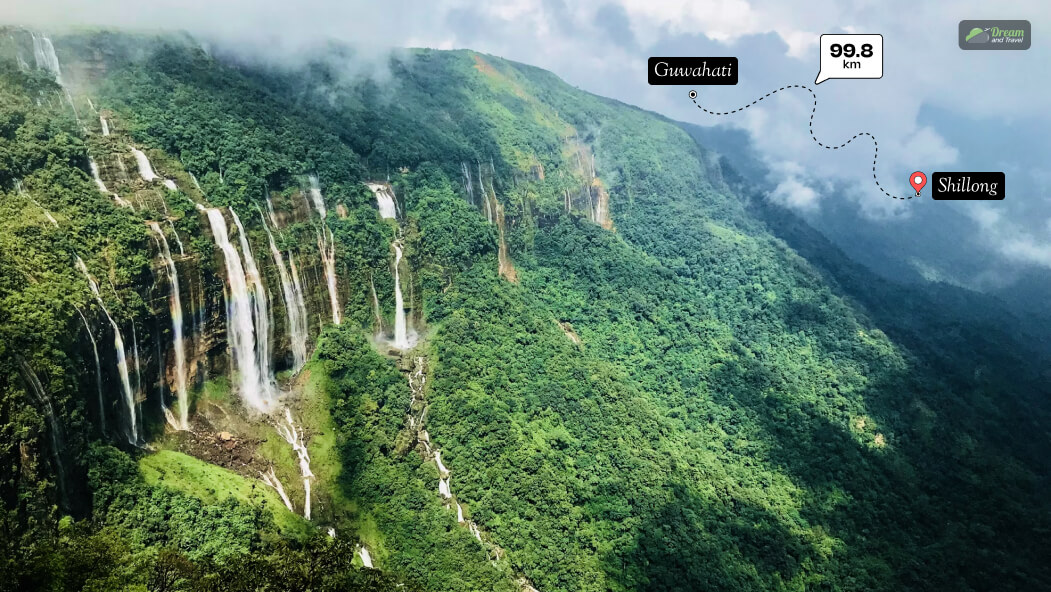 What Is The Guwahati To Shillong Distance