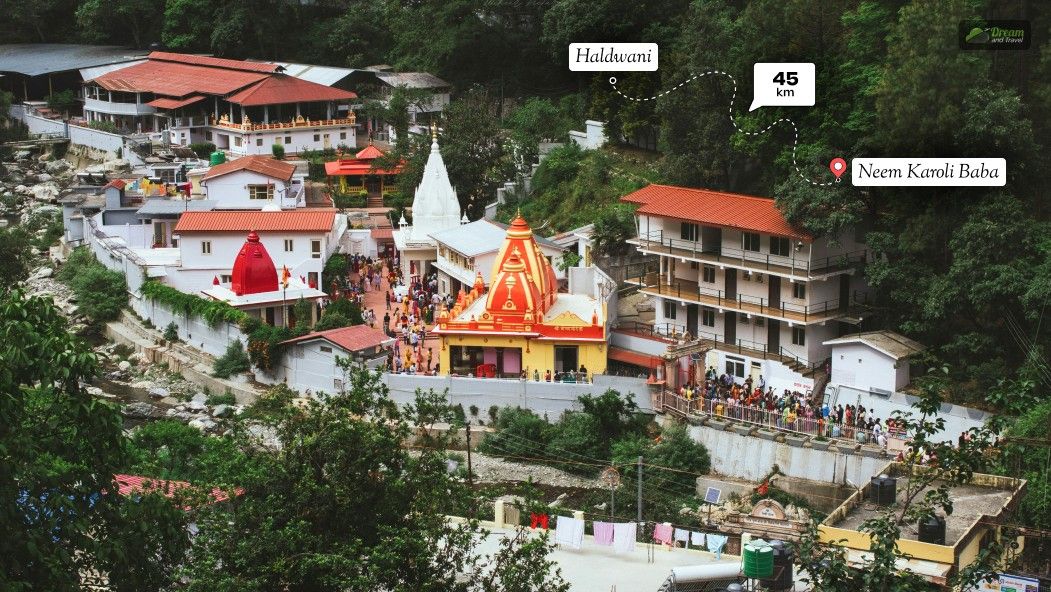 What Is The Haldwani To Neem Karoli Baba Distance